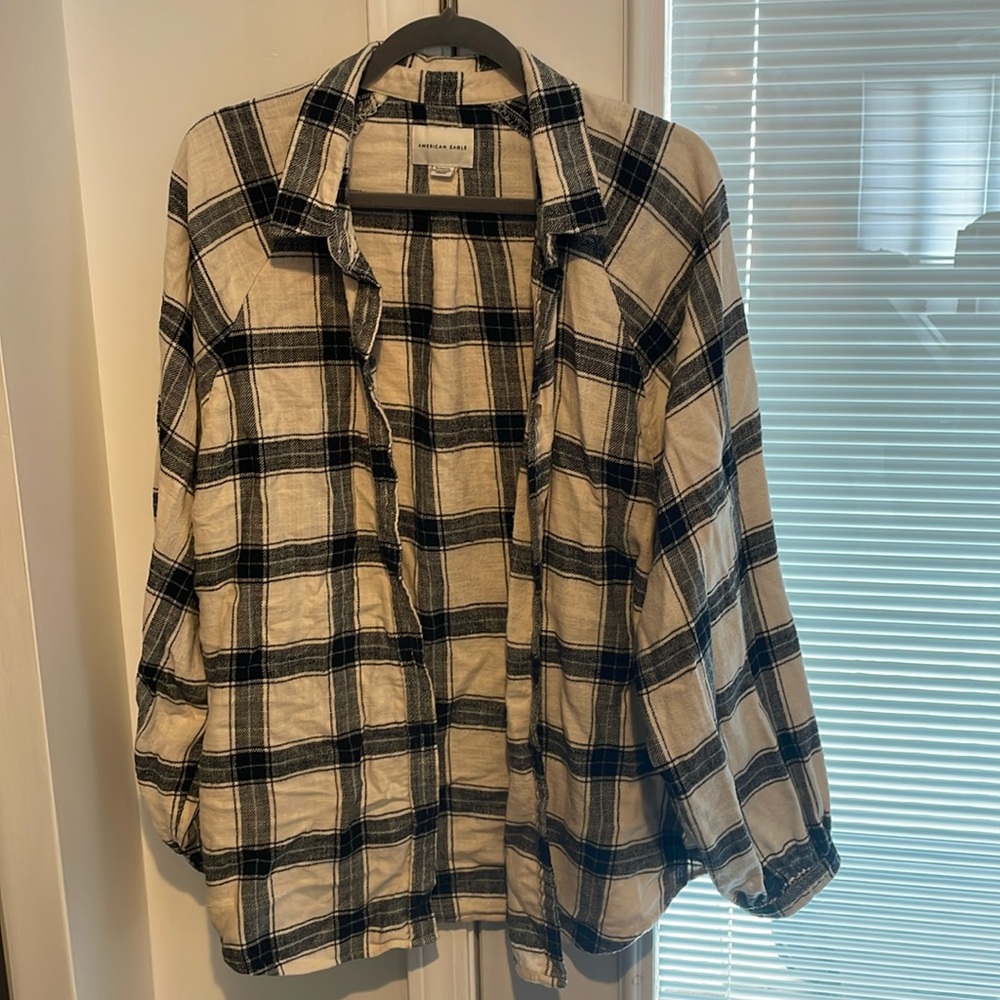 American Eagle Oversized Flannel